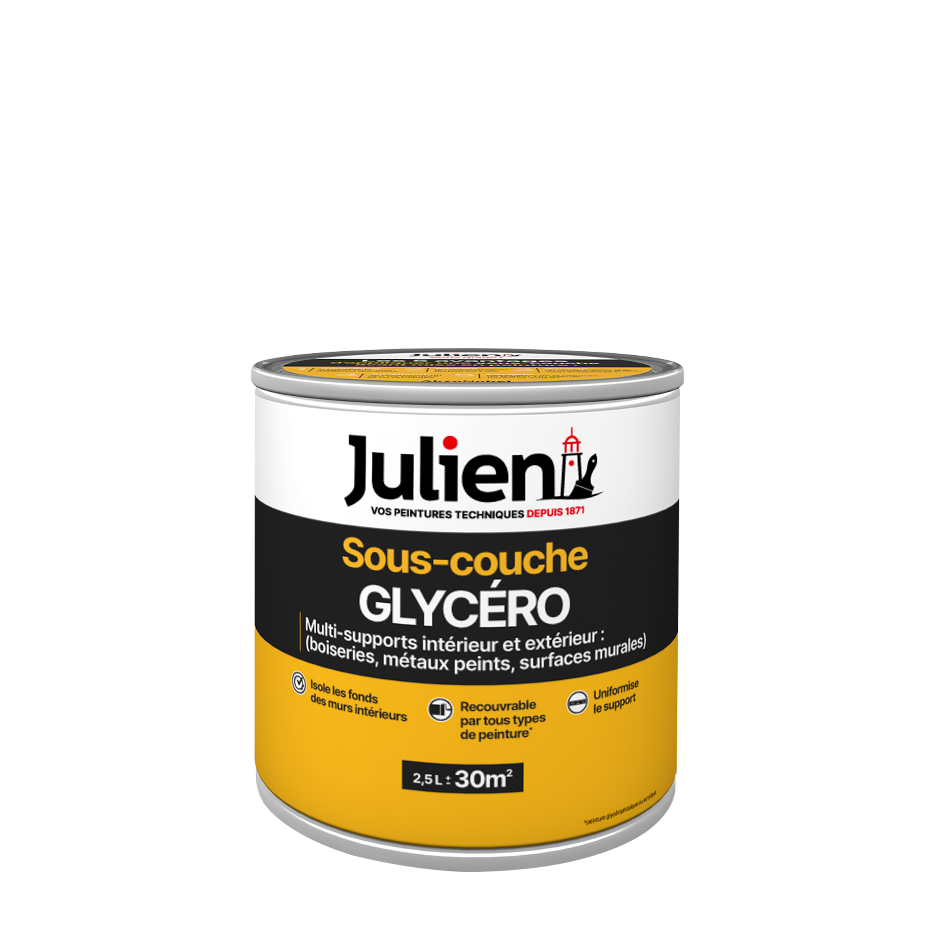 Peinture Julien - Plastique - Glycero - Color Déco - Int/Ext - Pas cher